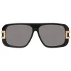 Cazal - Vintage 658 3 - Legendary - Black Shiny Matt - Sunglasses - Eyewear - Avvenice
