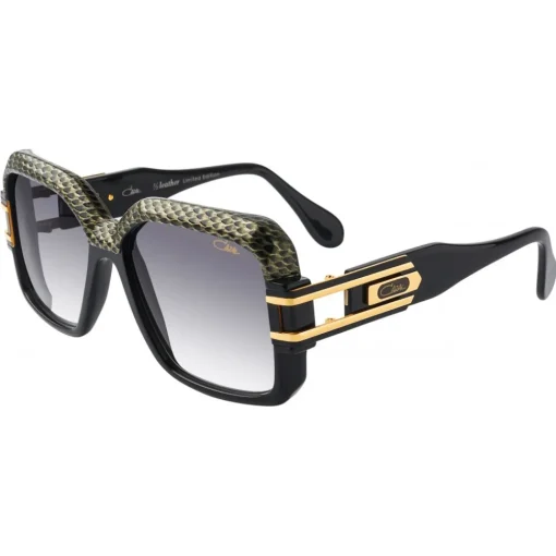 Cazal - Vintage 623 3 Leather - Legendary - Limited Edition - Black Gold - Sunglasses - Eyewear - Avvenice