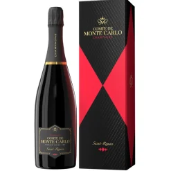 Champagne Comte Monte-Carlo Champagne Comte de Monte-Carlo - Saint-Roman - Gift Box - Luxury Limited Edition - 750 ml - Avvenice^ Wines