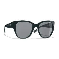 Chanel - Butterfly Sunglasses - Dark Green Gray - Eyewear - Avvenice^ Sunglasses & Eyewear