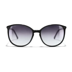 Chanel - Butterfly Sunglasses - Black Gray - Eyewear - Avvenice