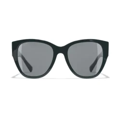 Chanel - Butterfly Sunglasses - Dark Green Gray - Eyewear - Avvenice^ Sunglasses & Eyewear