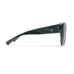 Chanel - Butterfly Sunglasses - Dark Green Gray - Eyewear - Avvenice^ Sunglasses & Eyewear