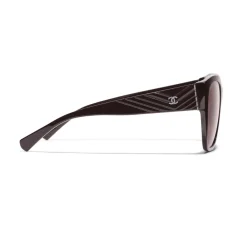 Chanel - Butterfly Sunglasses - Burgundy - Eyewear - Avvenice