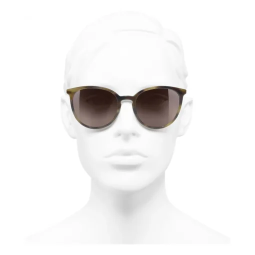 Chanel - Butterfly Sunglasses - Tortoise Brown - Eyewear - Avvenice