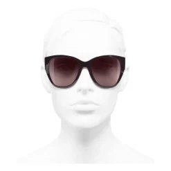 Chanel - Butterfly Sunglasses - Burgundy - Eyewear - Avvenice