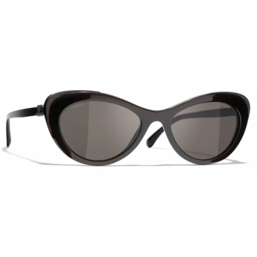 Chanel - Cat Eye Sunglasses - Brown - Eyewear - Avvenice^ Sunglasses & Eyewear