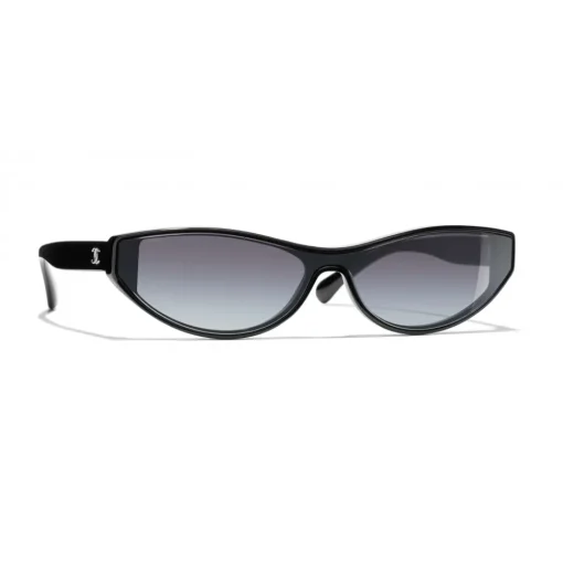 Chanel - Cat Eye Sunglasses - Black Gray - Eyewear - Avvenice^ Sunglasses & Eyewear