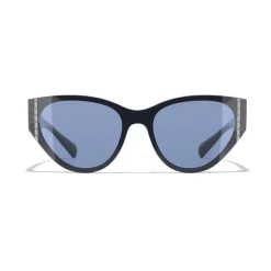 Chanel - Cat Eye Sunglasses - Dark Blue - Eyewear - Avvenice^ Sunglasses & Eyewear