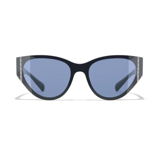 Chanel - Cat Eye Sunglasses - Dark Blue - Eyewear - Avvenice^ Sunglasses & Eyewear