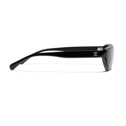 Chanel - Cat Eye Sunglasses - Black Gray - Eyewear - Avvenice^ Sunglasses & Eyewear