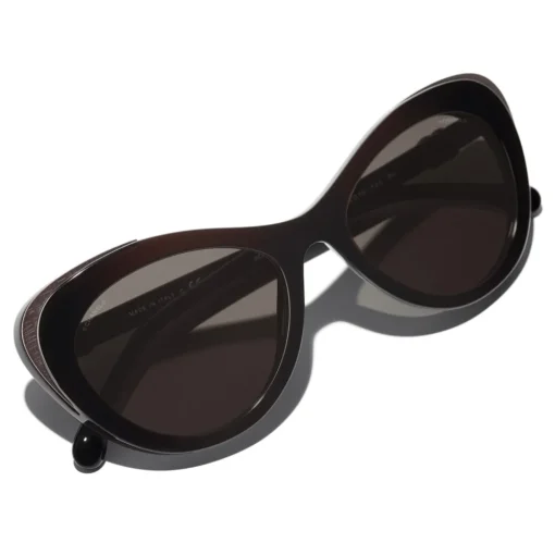 Chanel - Cat Eye Sunglasses - Brown - Eyewear - Avvenice^ Sunglasses & Eyewear