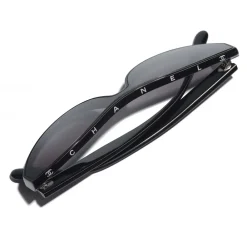 Chanel - Cat Eye Sunglasses - Black Gray - Eyewear - Avvenice^ Sunglasses & Eyewear