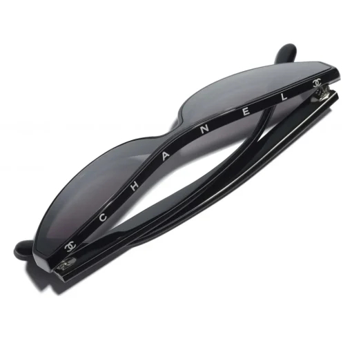 Chanel - Cat Eye Sunglasses - Black Gray - Eyewear - Avvenice^ Sunglasses & Eyewear