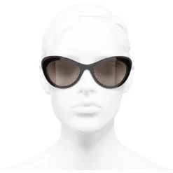 Chanel - Cat Eye Sunglasses - Brown - Eyewear - Avvenice^ Sunglasses & Eyewear