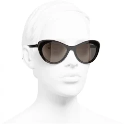 Chanel - Cat Eye Sunglasses - Brown - Eyewear - Avvenice^ Sunglasses & Eyewear