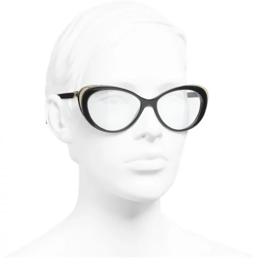 Chanel - Cat Eye Sunglasses - Black Trasparent - Eyewear - Avvenice^ Sunglasses & Eyewear