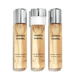 Chanel Beauty Chanel - CHANCE - Eau De Toilette Twist And Spray Recharge  - Luxury Fragrances - 3x20 ml - Avvenice^ Fragrances