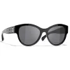 Chanel - Pantos Sunglasses - Black Gray - Eyewear - Avvenice^ Sunglasses & Eyewear