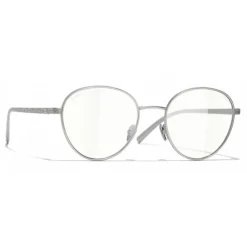 Chanel - Pantos Sunglasses - Silver Transparent - Eyewear - Avvenice^ Sunglasses & Eyewear