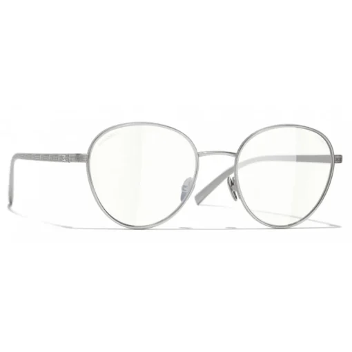 Chanel - Pantos Sunglasses - Silver Transparent - Eyewear - Avvenice^ Sunglasses & Eyewear