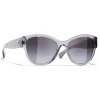Chanel - Pantos Sunglasses - Gray Gradient - Eyewear - Avvenice