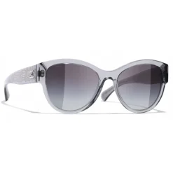 Chanel - Pantos Sunglasses - Gray Gradient - Eyewear - Avvenice