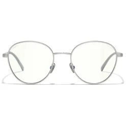 Chanel - Pantos Sunglasses - Silver Transparent - Eyewear - Avvenice^ Sunglasses & Eyewear