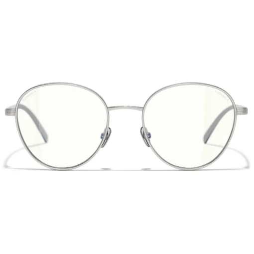 Chanel - Pantos Sunglasses - Silver Transparent - Eyewear - Avvenice^ Sunglasses & Eyewear