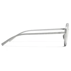 Chanel - Pantos Sunglasses - Silver Transparent - Eyewear - Avvenice^ Sunglasses & Eyewear