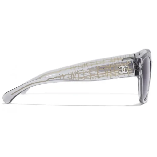 Chanel - Pantos Sunglasses - Gray Gradient - Eyewear - Avvenice