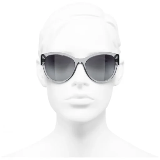 Chanel - Pantos Sunglasses - Gray Gradient - Eyewear - Avvenice