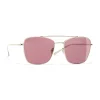Chanel - Pilot Sunglasses - Gold Burgundy - Eyewear - Avvenice^ Sunglasses & Eyewear