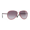 Chanel - Pilot Sunglasses - Dark Silver Red - Eyewear - Avvenice^ Sunglasses & Eyewear