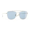 Chanel - Pilot Sunglasses - Gold Light Blue - Eyewear - Avvenice