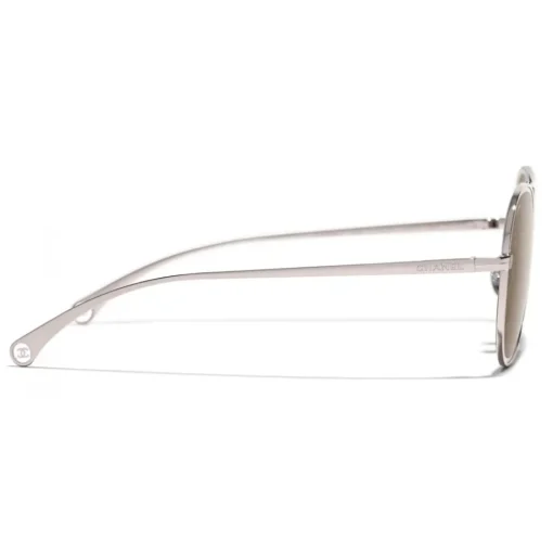 Chanel - Pilot Sunglasses - Pink Brown - Eyewear - Avvenice^ Sunglasses & Eyewear