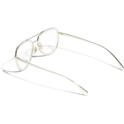 Chanel - Pilot Sunglasses - Gold Transparent - Eyewear - Avvenice^ Sunglasses & Eyewear