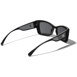 Chanel - Rectangle Sunglasses - Black Gray - Eyewear - Avvenice^ Sunglasses & Eyewear