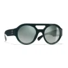 Chanel - Round Sunglasses - Dark Green Mirror - Eyewear - Avvenice