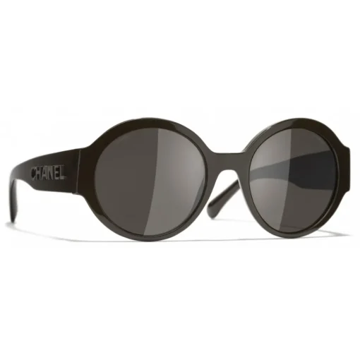 Chanel - Round Sunglasses - Brown - Eyewear - Avvenice^ Sunglasses & Eyewear