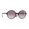 Chanel - Round Sunglasses - Red Burgundy - Eyewear - Avvenice
