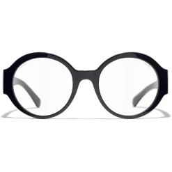 Chanel - Round Sunglasses - Dark Blue Transparent - Eyewear - Avvenice^ Sunglasses & Eyewear