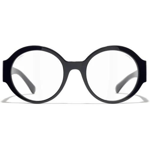 Chanel - Round Sunglasses - Dark Blue Transparent - Eyewear - Avvenice^ Sunglasses & Eyewear