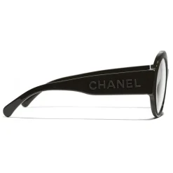 Chanel - Round Sunglasses - Brown Transparent - Eyewear - Avvenice
