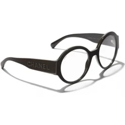 Chanel - Round Sunglasses - Brown Transparent - Eyewear - Avvenice
