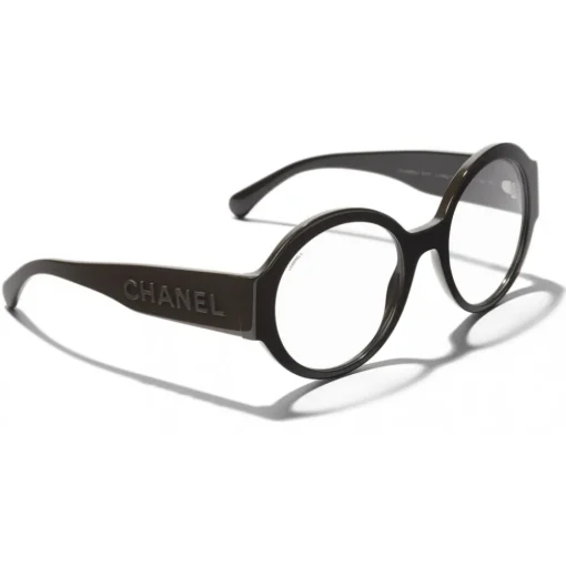 Chanel - Round Sunglasses - Brown Transparent - Eyewear - Avvenice