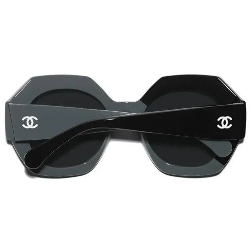 Chanel - Round Sunglasses - Black Gray - Eyewear - Avvenice
