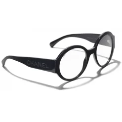 Chanel - Round Sunglasses - Dark Blue Transparent - Eyewear - Avvenice^ Sunglasses & Eyewear