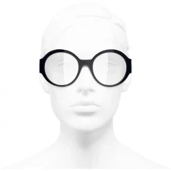 Chanel - Round Sunglasses - Dark Blue Transparent - Eyewear - Avvenice^ Sunglasses & Eyewear