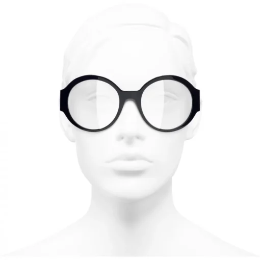 Chanel - Round Sunglasses - Dark Blue Transparent - Eyewear - Avvenice^ Sunglasses & Eyewear